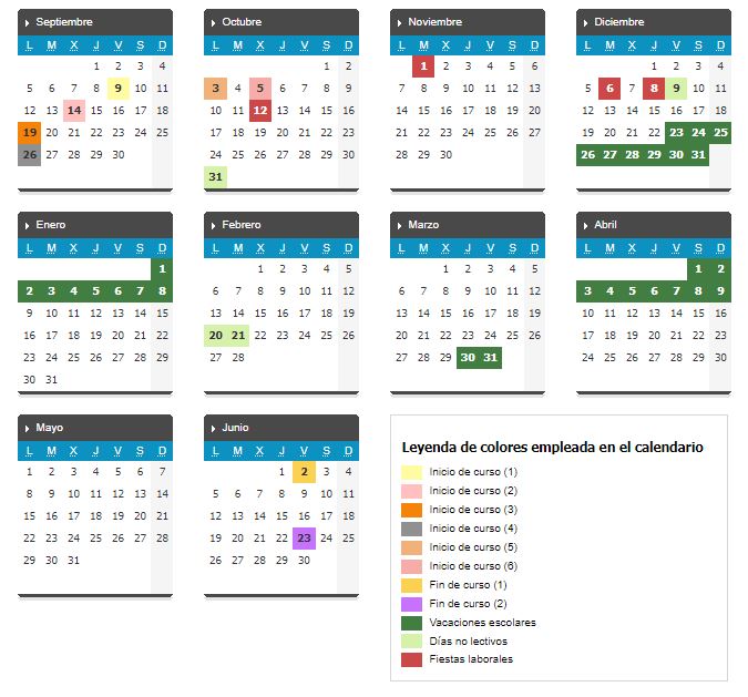 Ya es oficial el Calendario del Curso 2022-23 | Imagen 1