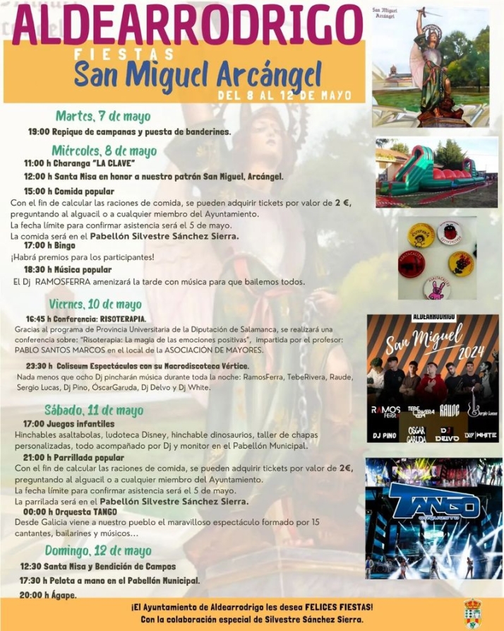 Aldearrodrigo se viste de gala para celebrar sus fiestas en honor a San Miguel Arc&aacute;ngel | Imagen 1