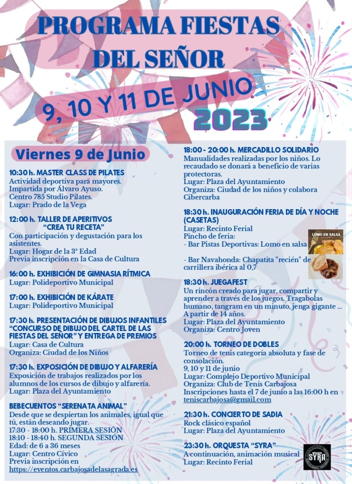 Cuenta atr&aacute;s para la Fiestas del Se&ntilde;or en Carbajosa | Imagen 1