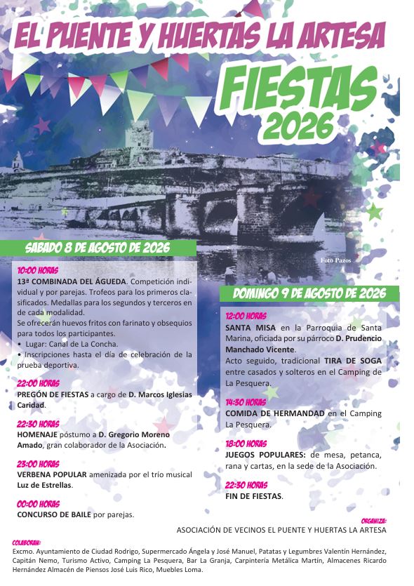 El Puente y Huertas La Artesa presenta su programa festivo de este año | Imagen 1