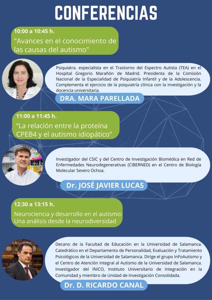 Salamanca acoger&aacute; una jornada pionera sobre avances en los Trastornos del Espectro Autista (TEA) | Imagen 1