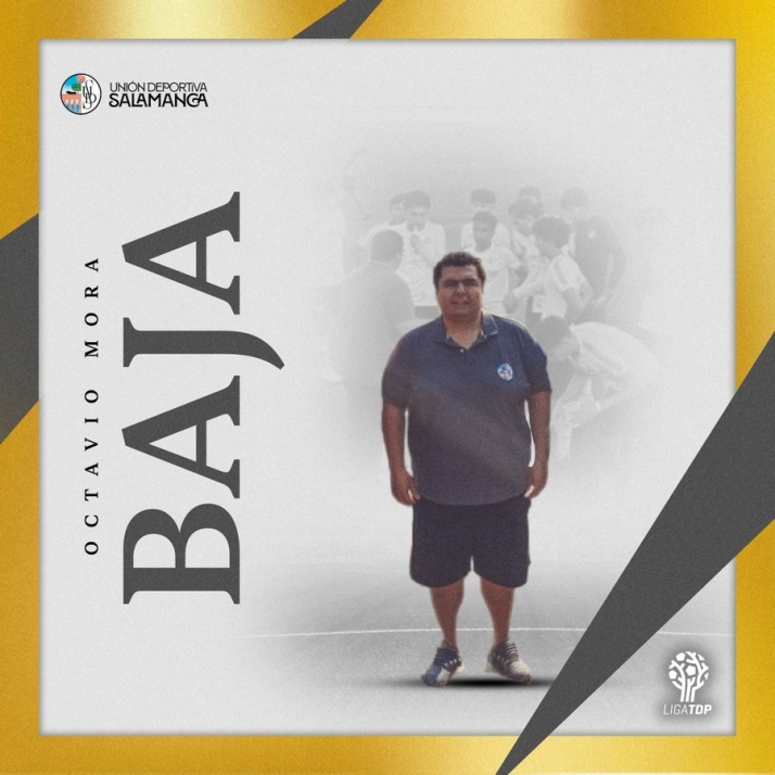 Octavio Mora deja de ser el director t&eacute;cnico en las Academias Internacionales del Salamanca UDS y pasar&aacute; a un puesto ejecutivo | Imagen 1