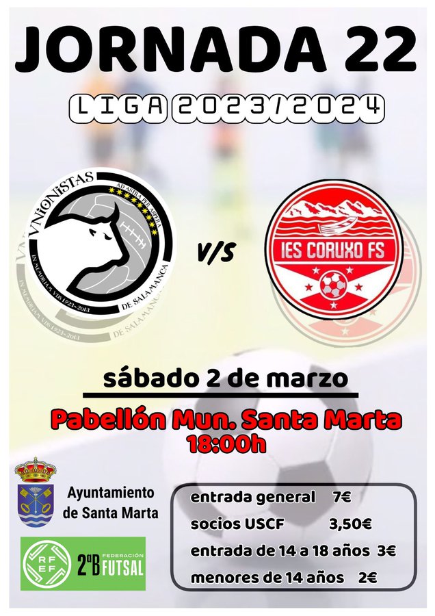 Unionistas FS tendr&aacute; que jugar este fin de semana en Santa Marta y no en La Alamedilla | Imagen 1