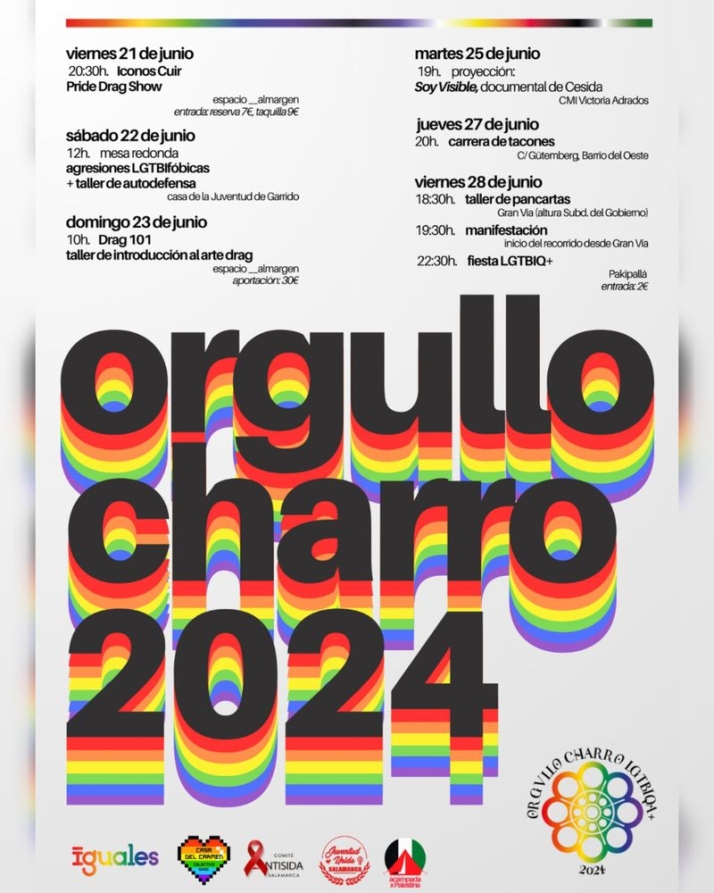 As&iacute; se celebrar&aacute; el Orgullo Charro este mes en Salamanca | Imagen 1