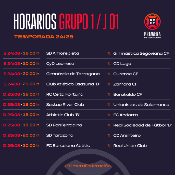 Estos son los horarios de las dos primeras jornadas para Unionistas: el debut en el Reina Sof&iacute;a ser&aacute; nocturno | Imagen 1