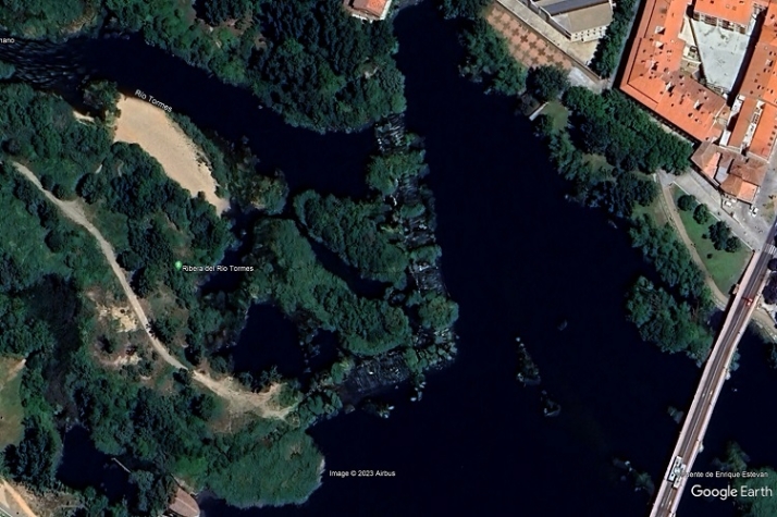 Presa en una selva fluvial. | Imagen 4
