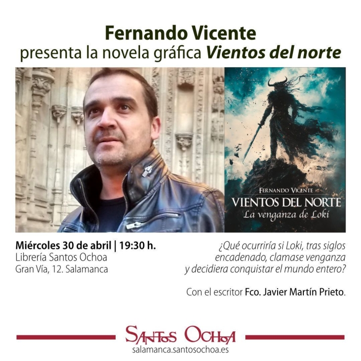 El salmantino que fue dibujante para el mercado estadounidense vuelve con la novela gr&aacute;fica 'Vientos del norte' | Imagen 1