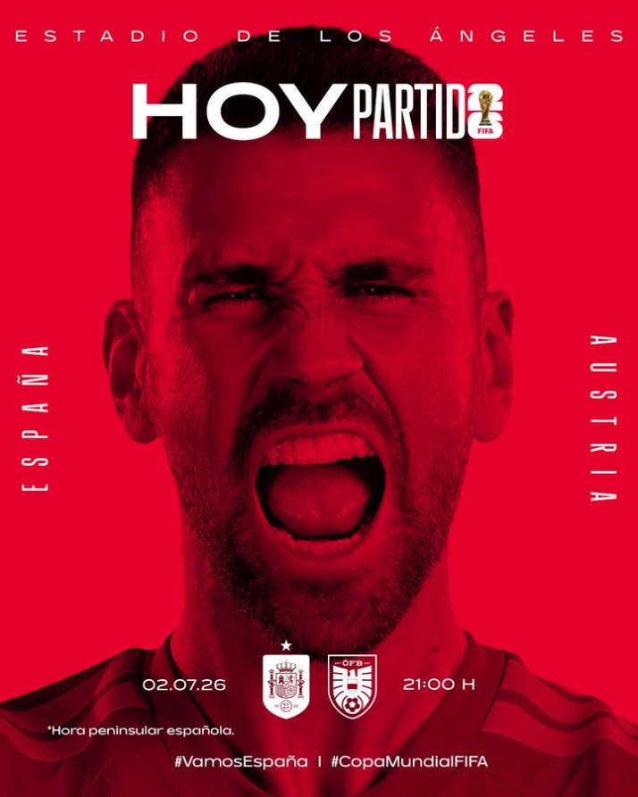 TELEVISI&Oacute;N | Sigue en directo el Espa&ntilde;a - Austria de dieciseisavos de final del Mundial 2026 | Imagen 1