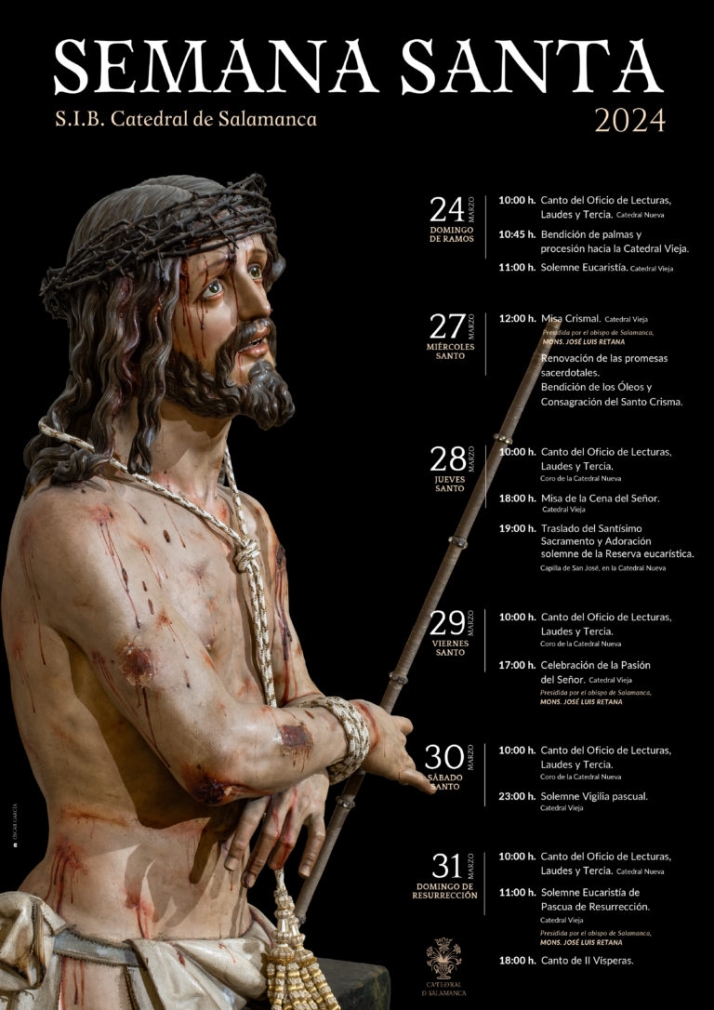 Celebraciones lit&uacute;rgicas de Semana Santa en la Catedral de Salamanca | Imagen 1