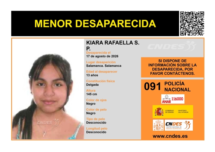 Buscan a dos menores de 13 y 16 años desaparecidas en Salamanca | Imagen 1