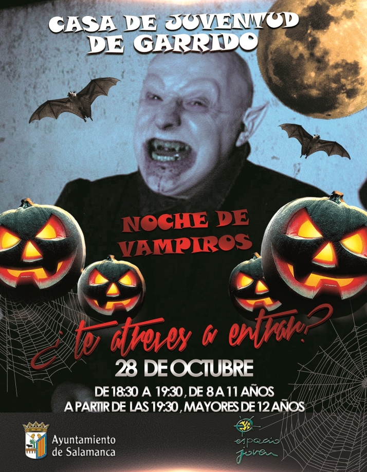 'Noche de vampiros' en la Casa de Juventud de Garrido | Imagen 1