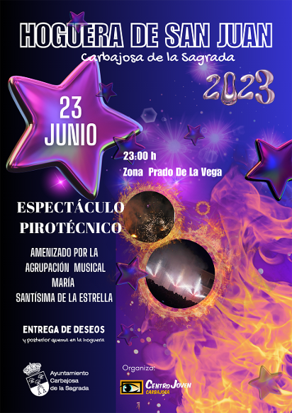 Un espect&aacute;culo pirot&eacute;cnico para celebrar la noche de San Juan en Carbajosa  | Imagen 1