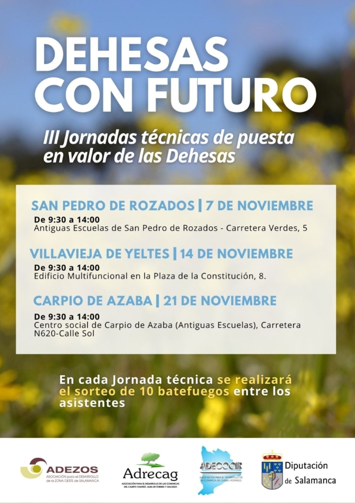 El futuro de la dehesa salmantina a debate en tres jornadas t&eacute;cnicas durante el mes de noviembre | Imagen 1