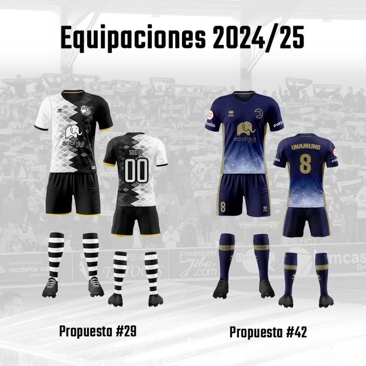 Estas son las dos nuevas equipaciones de Unionistas para la pr&oacute;xima temporada | Imagen 1