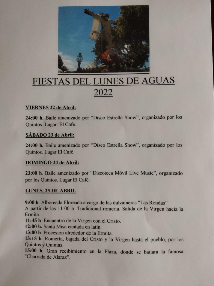 Los Quintos de Alaraz, en cuenta atr&aacute;s para la esperada vuelta de la bajada del Cristo y la Virgen por el r&iacute;o | Imagen 1