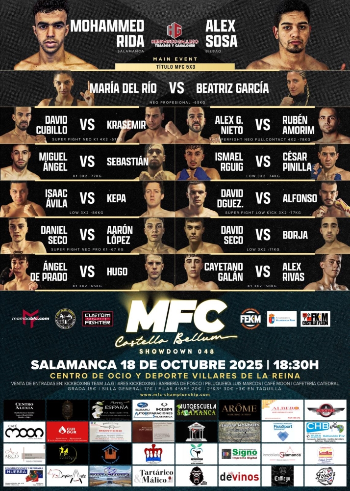 Mohamed Rida pelear&aacute; por el t&iacute;tulo profesional de K1 en Salamanca el 18 de octubre | Imagen 1