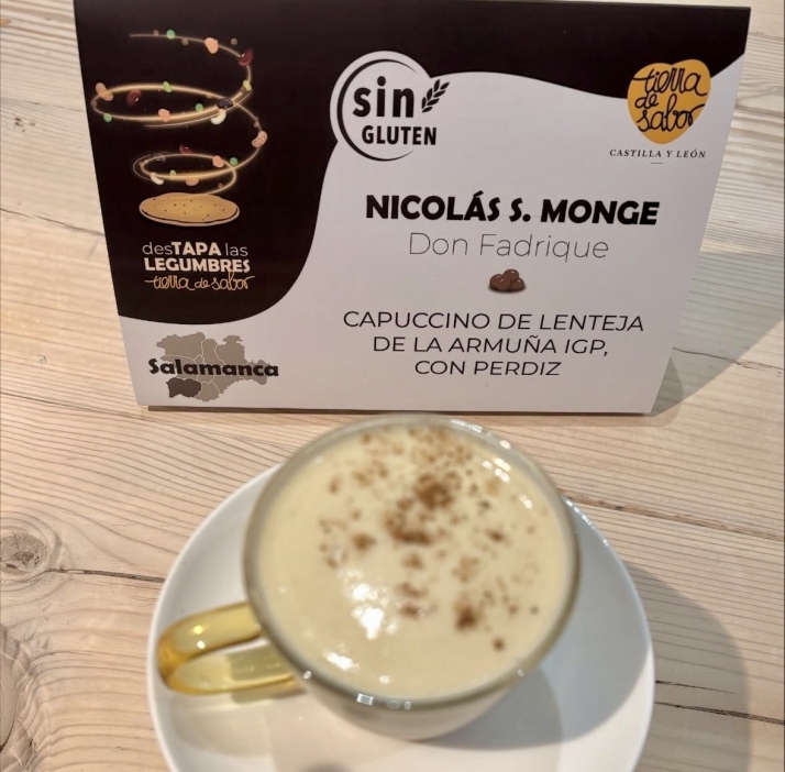 Nicol&aacute;s S&aacute;nchez Monje reinterpreta la Lenteja de La Armu&ntilde;a en la alta cocina | Imagen 1