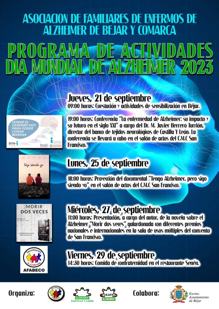 Conferencias, pel&iacute;culas y libros para concienciar sobre el alzheimer | Imagen 1