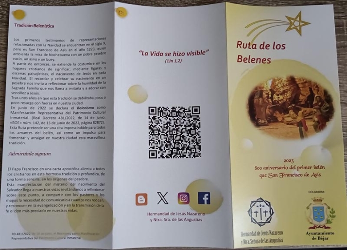 Ya disponible la Ruta de los Belenes de B&eacute;jar 2023 | Imagen 1