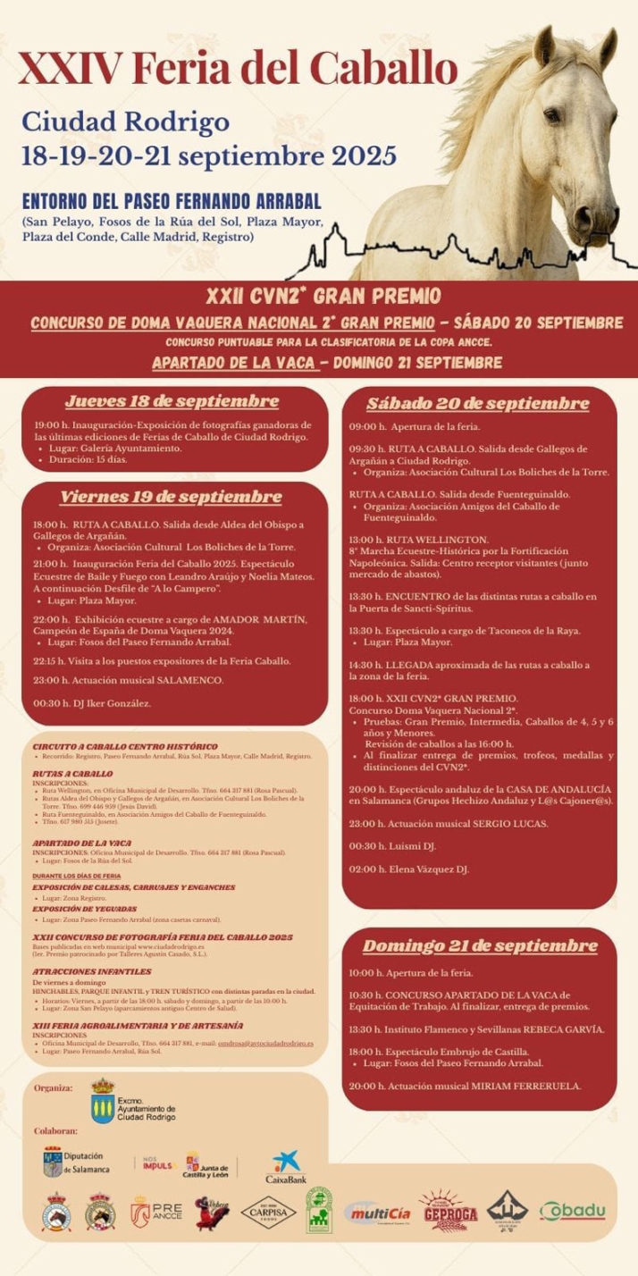 Un espect&aacute;culo de baile y fuego abrir&aacute; la Feria del Caballo en la ampliada pista de la Plaza Mayor | Imagen 1