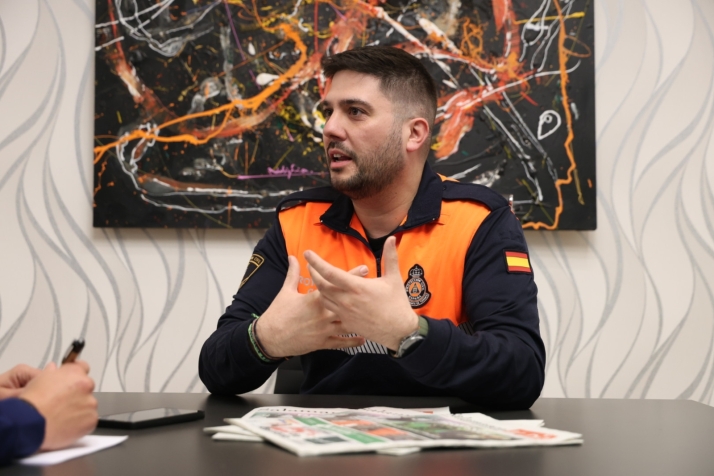 &Aacute;lvaro Alaguero, jefe de Protecci&oacute;n Civil de Santa Marta: "Este premio es una p&iacute;ldora de energ&iacute;a para seguir dedicando mi tiempo a los dem&aacute;s" | Imagen 1