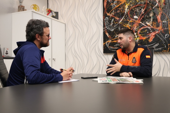 &Aacute;lvaro Alaguero, jefe de Protecci&oacute;n Civil de Santa Marta: "Este premio es una p&iacute;ldora de energ&iacute;a para seguir dedicando mi tiempo a los dem&aacute;s" | Imagen 3