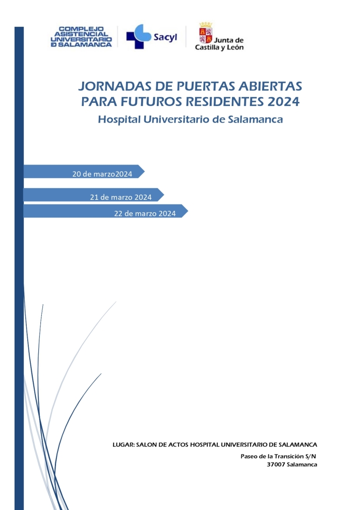 El Hospital Universitario de Salamanca abre sus puertas a los futuros residentes | Imagen 1