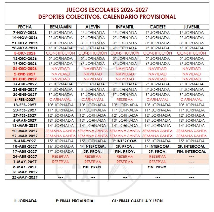 La Diputaci&oacute;n convoca los Juegos Escolares 2026-2027 para la provincia | Imagen 1