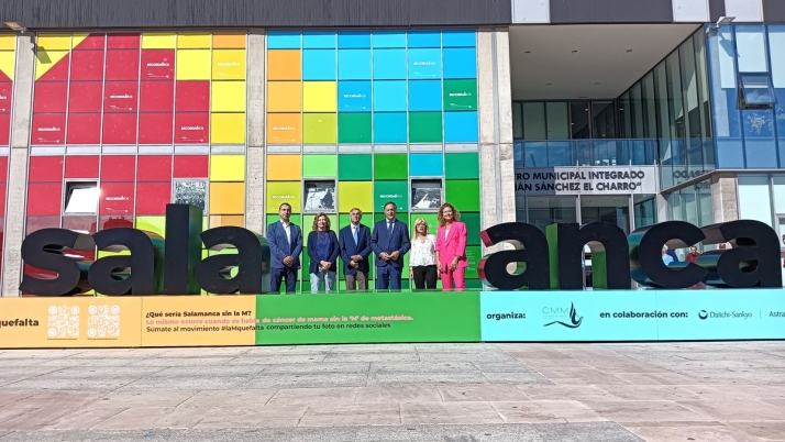 Salamanca se une a la campa&ntilde;a #laMquefalta para visibilizar el c&aacute;ncer de mama metast&aacute;sico | Imagen 1