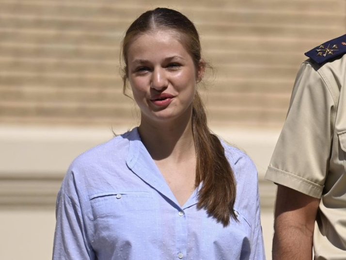 As&iacute; ha sido el primer d&iacute;a de la Princesa Leonor en la Academia de Zaragoza  | Imagen 1