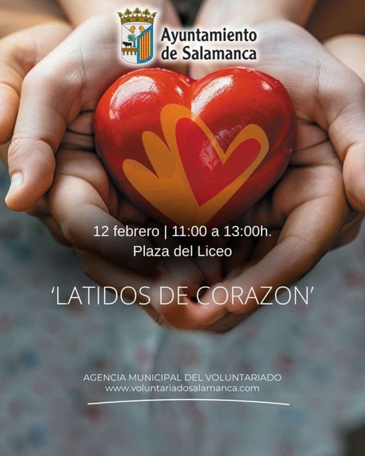 La plaza del Liceo estrena la campa&ntilde;a &lsquo;Latidos solidarios&rsquo; con motivo del A&ntilde;o Internacional del Voluntariado | Imagen 1