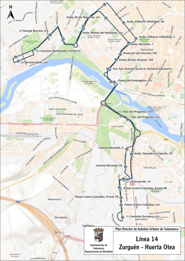 Las nuevas l&iacute;neas 14 y 15 del autob&uacute;s urbano se ponen en marcha este jueves | Imagen 1