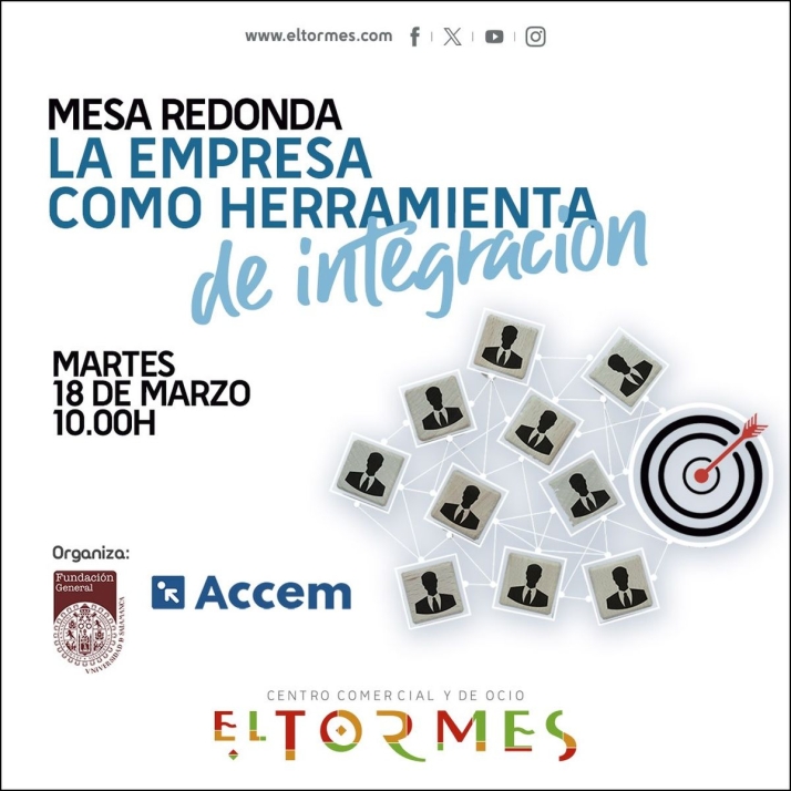 El Tormes acoge una mesa redonda sobre inclusi&oacute;n laboral y diversidad &nbsp; | Imagen 1
