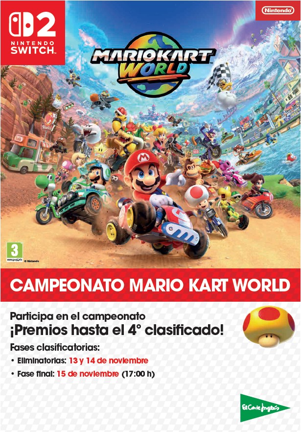 &iquest;Eres el mejor en Mario Kart? Demu&eacute;stralo en el torneo gratuito en Salamanca | Imagen 1