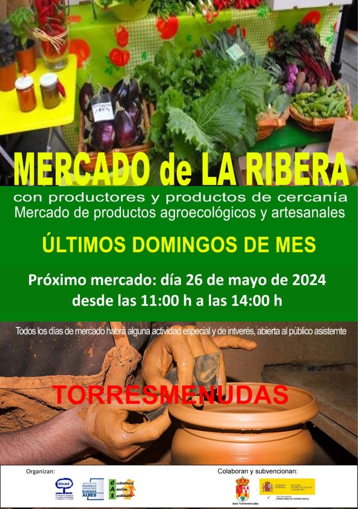 Torresmenudas acoge una nueva edici&oacute;n del mercado mensual con productos locales | Imagen 1