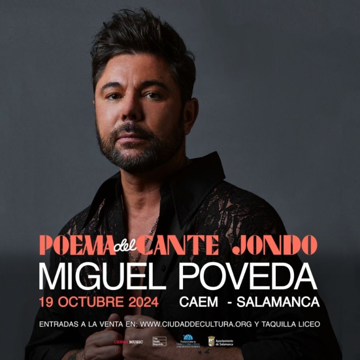 Miguel Poveda trae 'Poema del Cante Jondo' a Salamanca | Imagen 1