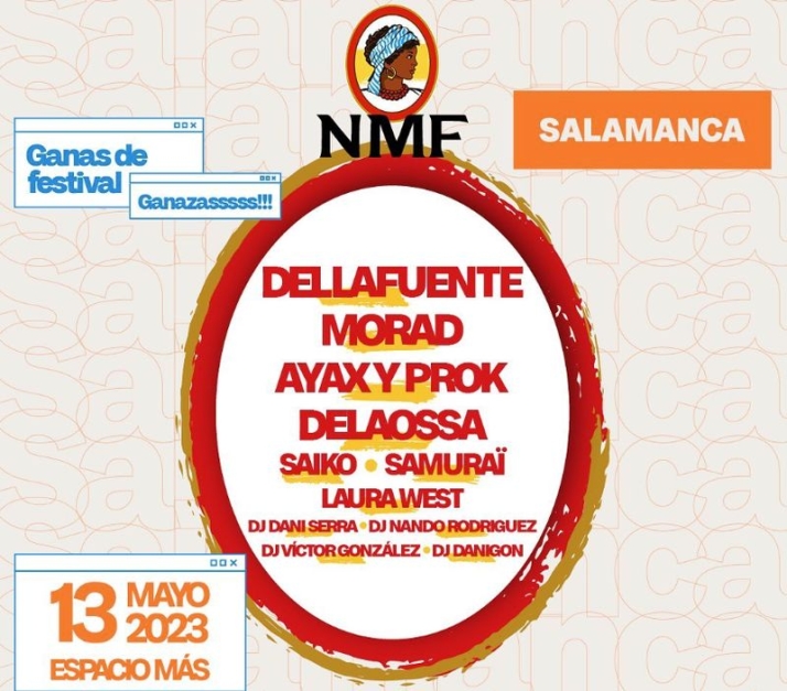 Morad, Dellafuente, Delaossa y muchos m&aacute;s act&uacute;an este s&aacute;bado en Salamanca | Imagen 1