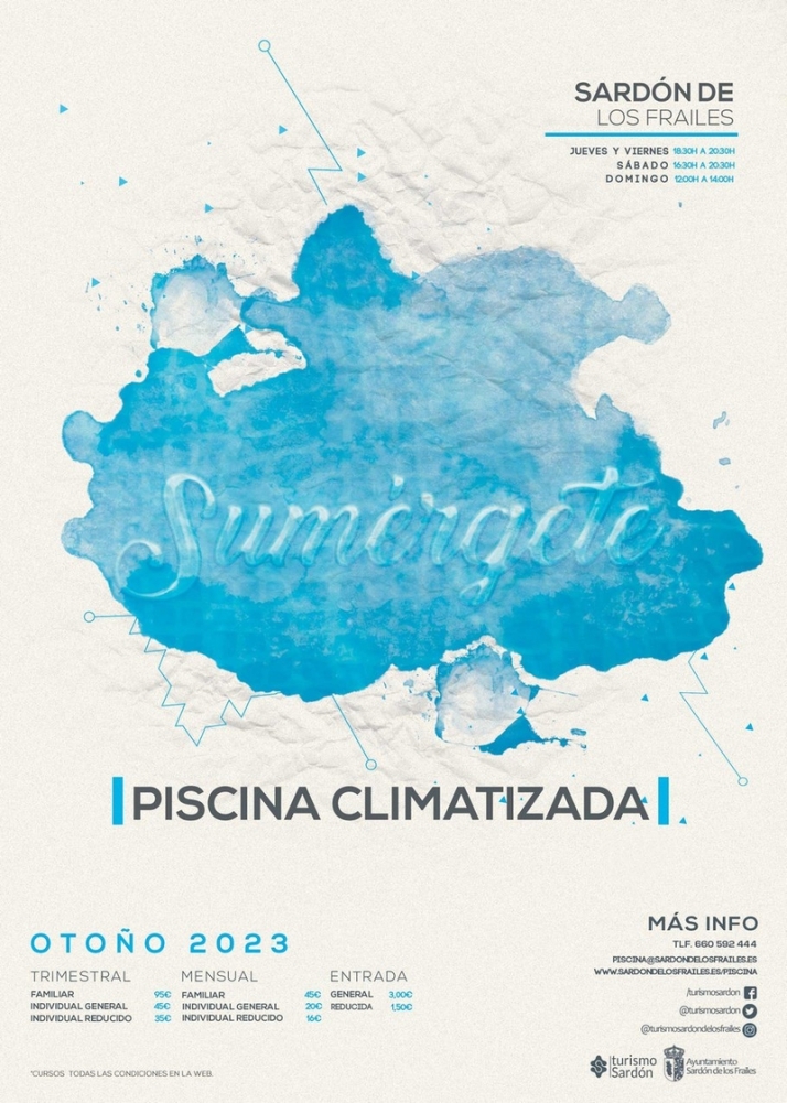 Comienza la temporada de oto&ntilde;o en la piscina climatizada de Sard&oacute;n de los Frailes  | Imagen 1