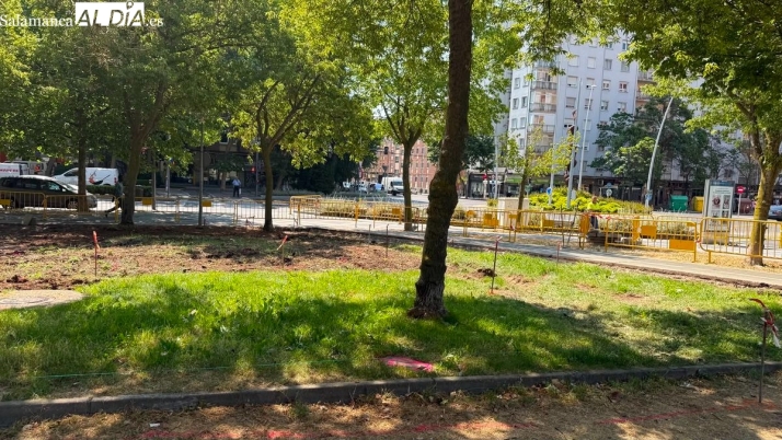Madera natural y 1.700 plantas para el nuevo parque infantil en la Chinchibarra | Imagen 1