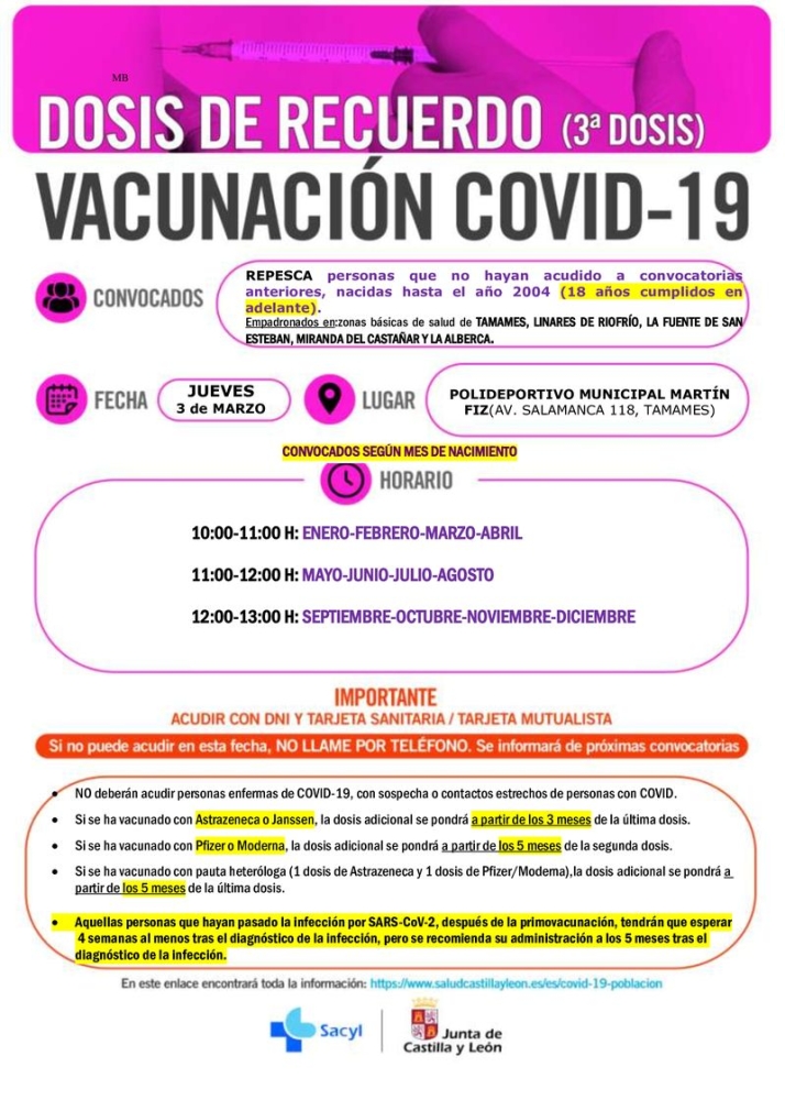 Siguen las repescas en el Multiusos, donde llegan las segundas dosis para nacidos en 2012, 2013 y 2014 | Imagen 4