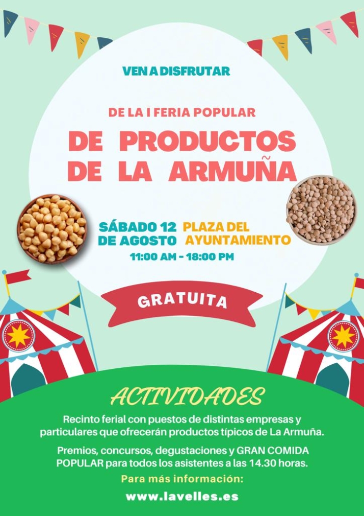 Cuenta atrás para la I Feria Popular de Productos de la Armuña | Imagen 1