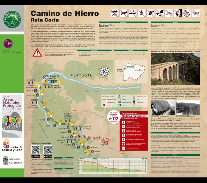 El Camino de Hierro se reinventa con una ruta corta y un nuevo centro de recepci&oacute;n en el muelle de La Fregeneda | Imagen 1