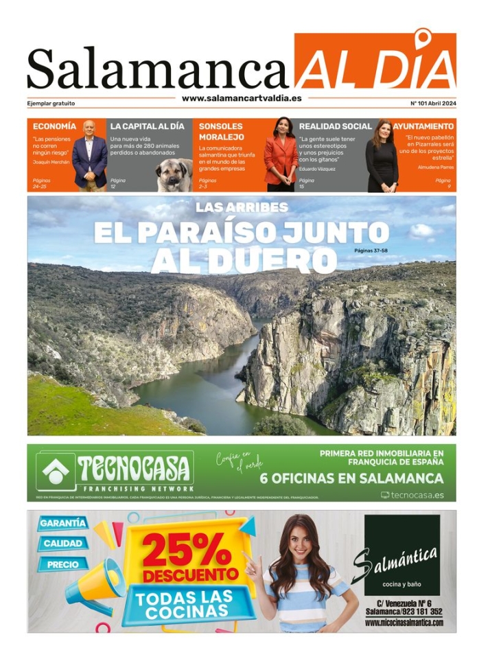 No te quedes sin el nuevo número del periódico de papel gratuito SALAMANCA AL DÍA | Imagen 1