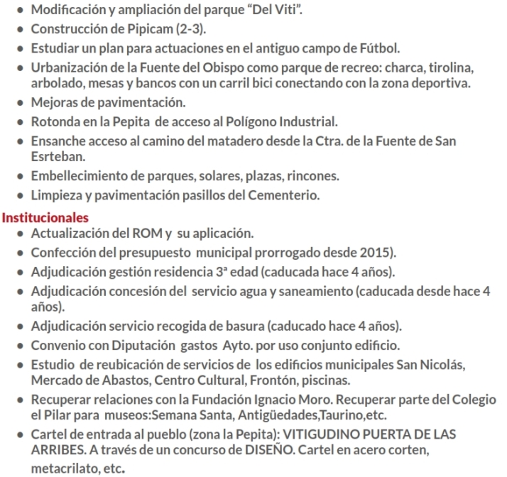 El PSOE presenta en Vitigudino una &ldquo;candidatura hecha para gobernar&rdquo; | Imagen 3