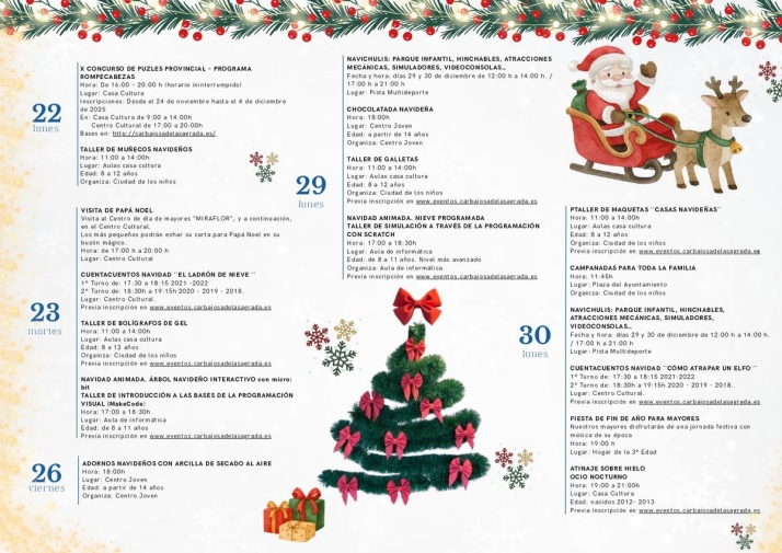 Carbajosa da la bienvenida a la Navidad con la apertura del &lsquo;Bel&eacute;n Verde&rsquo; y m&aacute;s de medio centenar de propuestas | Imagen 5