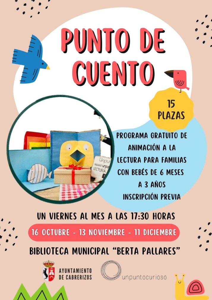 Cabrerizos presenta su programaci&oacute;n trimestral de cuentacuentos y nuevos servicios bibliotecarios | Imagen 4