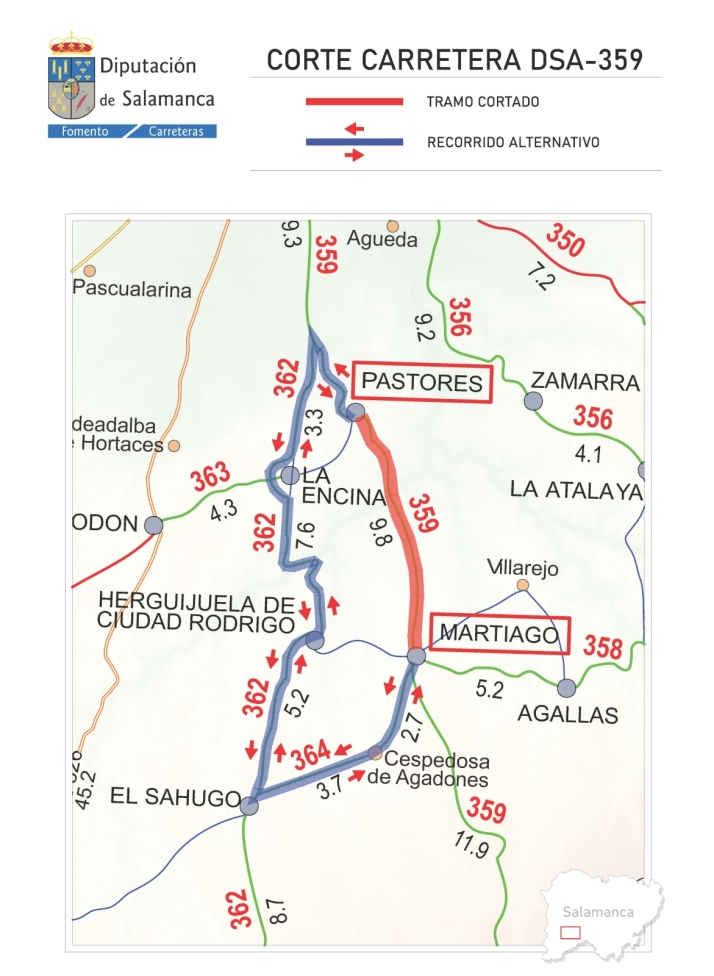 El Risco de Martiago permanecer&aacute; cortado al tr&aacute;fico hasta mediados de abril | Imagen 1