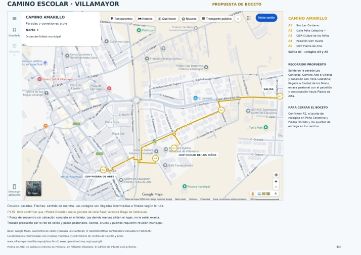 Villamayor impulsa el uso de su Camino Escolar | Imagen 7