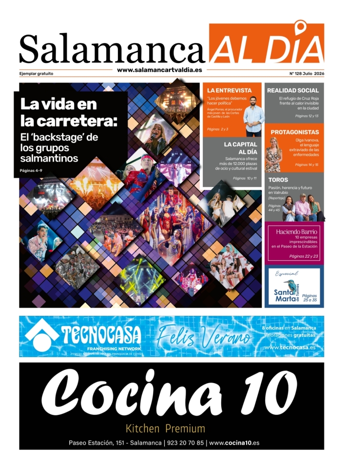 Este jueves sale a la calle el número de julio del periódico de papel SALAMANCA AL DÍA | Imagen 1