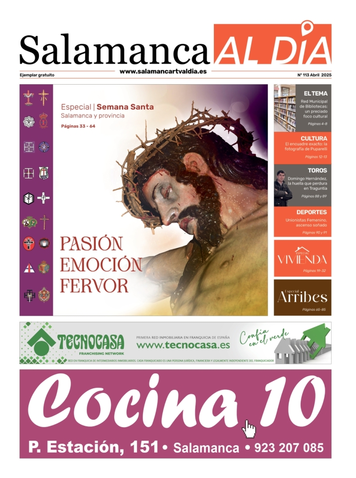 Este viernes sale a la calle el n&uacute;mero de abril del peri&oacute;dico de papel SALAMANCA AL D&Iacute;A | Imagen 1